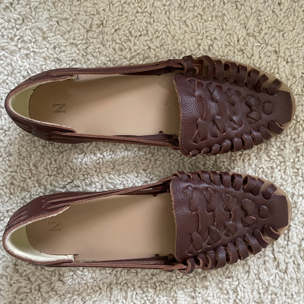 Nisolo Brandy Huracha sandal never worn